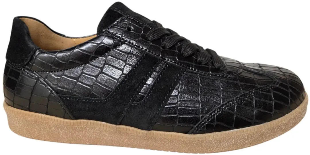Gabor 6011.01.012 Sneakers Zwart Leer Dames
