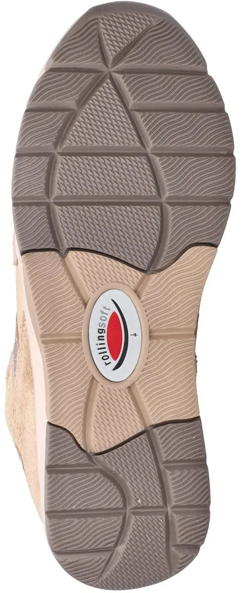 Gabor Rollingsoft Dames Sneaker - Beige - Maat 38,5 - afbeelding 5 van 6
