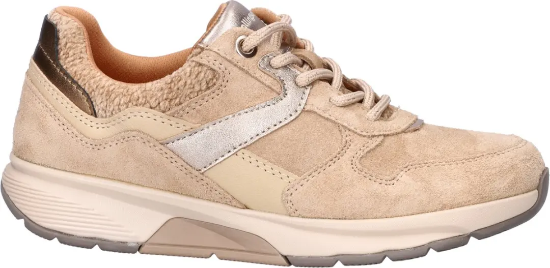 Gabor Rollingsoft Dames Sneaker - Beige - Maat 38,5 - afbeelding 4 van 6