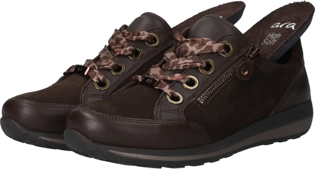 Ara Dames Sneakers - Bruin - Maat 40 - afbeelding 6 van 6