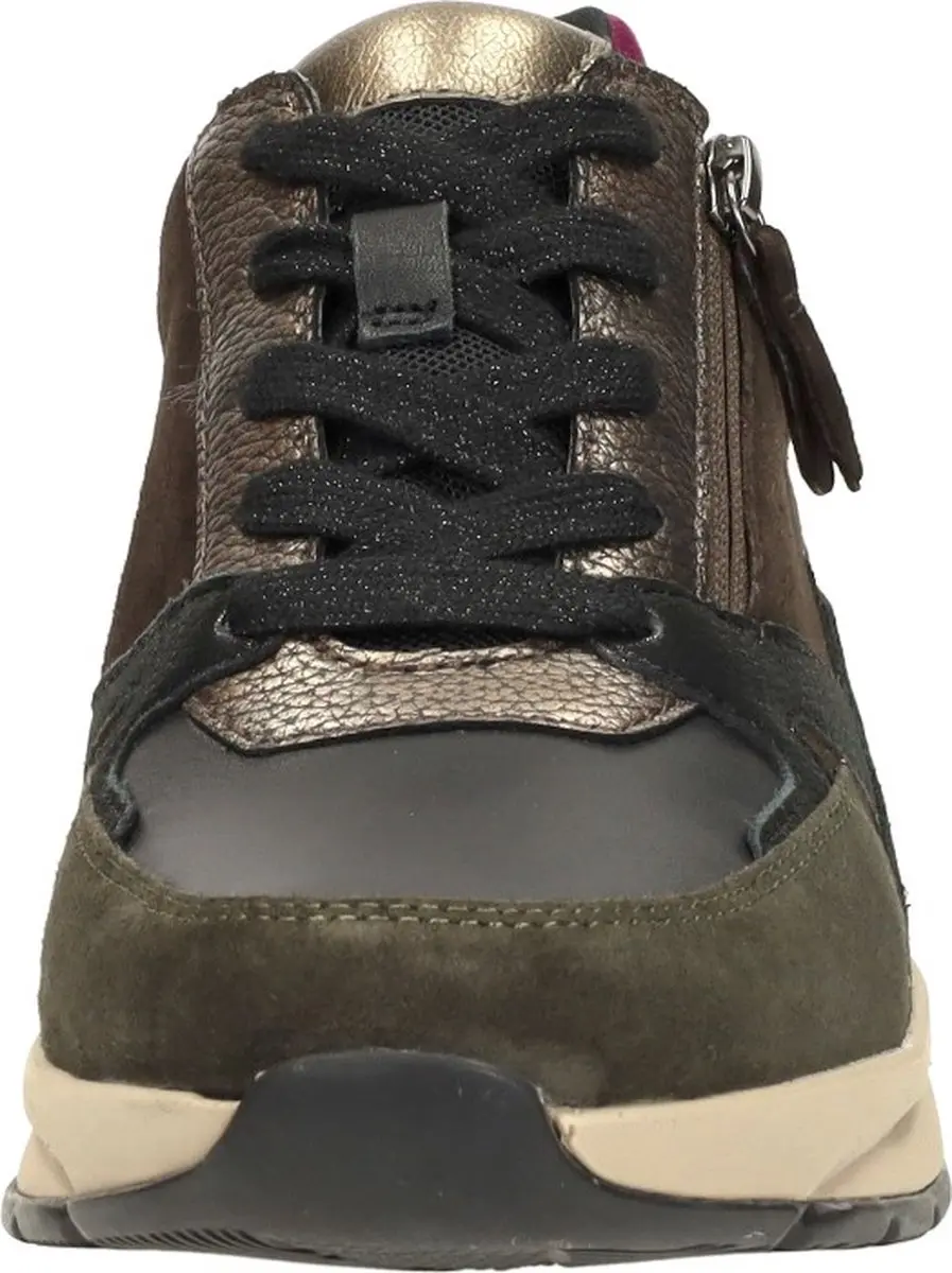 Gabor Rollingsoft Sneakers 878.1 - Dames - Zwart Suede - afbeelding 3 van 6