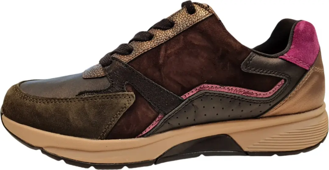 Gabor Rollingsoft Sneakers 878.1 - Dames - Zwart Suede - afbeelding 5 van 6