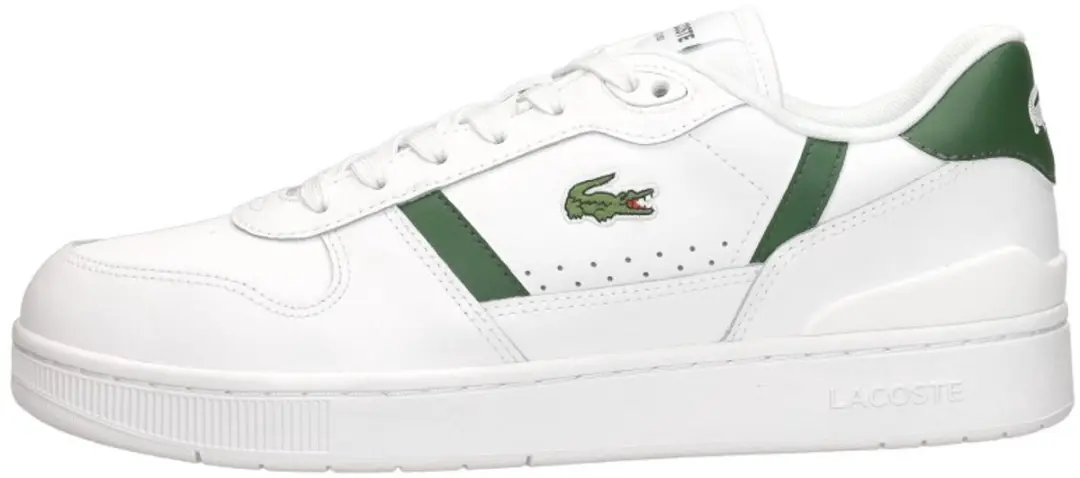Lacoste T-CLIP SET 224 2 SMA Heren Sneakers - Wit/Donkergroen - afbeelding 2 van 6