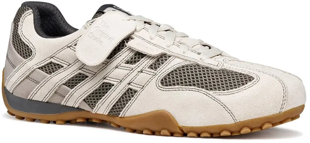 Geox U Snake Original A Leren Herentrainers U55MNA 02214 C5V9F - 41 - afbeelding 2 van 6