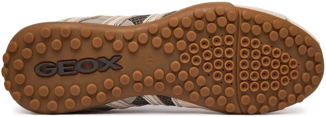 Geox U Snake Original A Leren Herentrainers U55MNA 02214 C5V9F - 41 - afbeelding 4 van 6