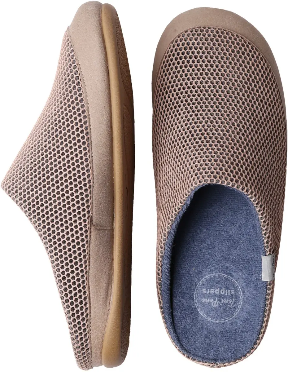 Herenslippers van mesh
