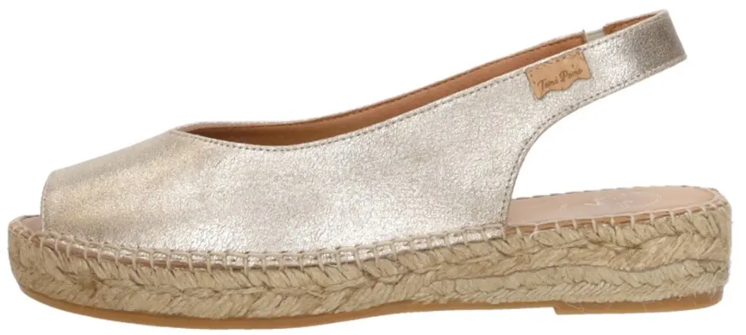 Toni Pons Erica Sandalen Touwzool - Champagne - Maat 42 - afbeelding 2 van 6