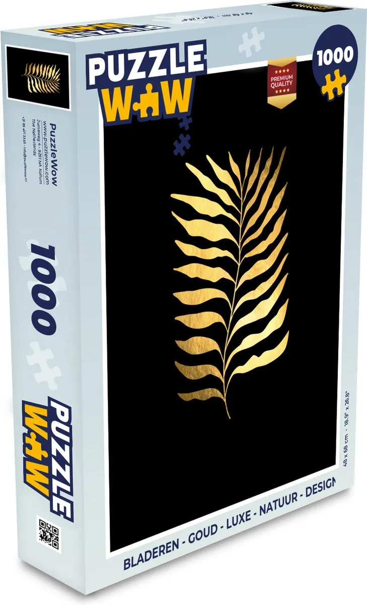 PuzzleWow Design Legpuzzel 1000 Stuks