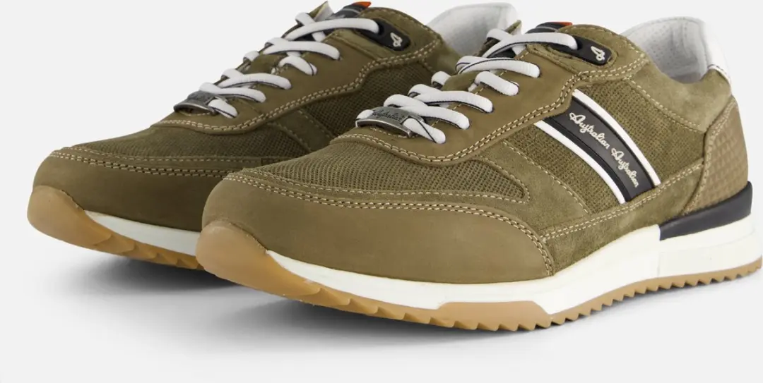 Australian Filmon Sneakers groen Leer