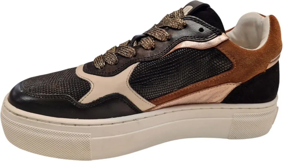 Maruti Tavi Dames Sneaker - Zwart Multi - Maat 36
