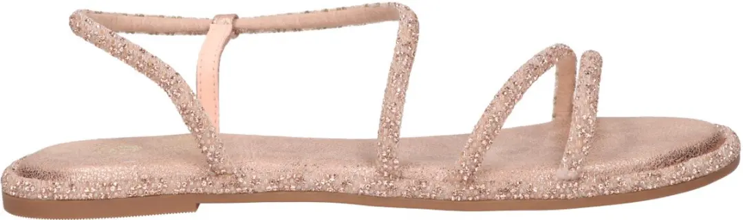 La Strada Sandaal Roze Glitter Synthetisch