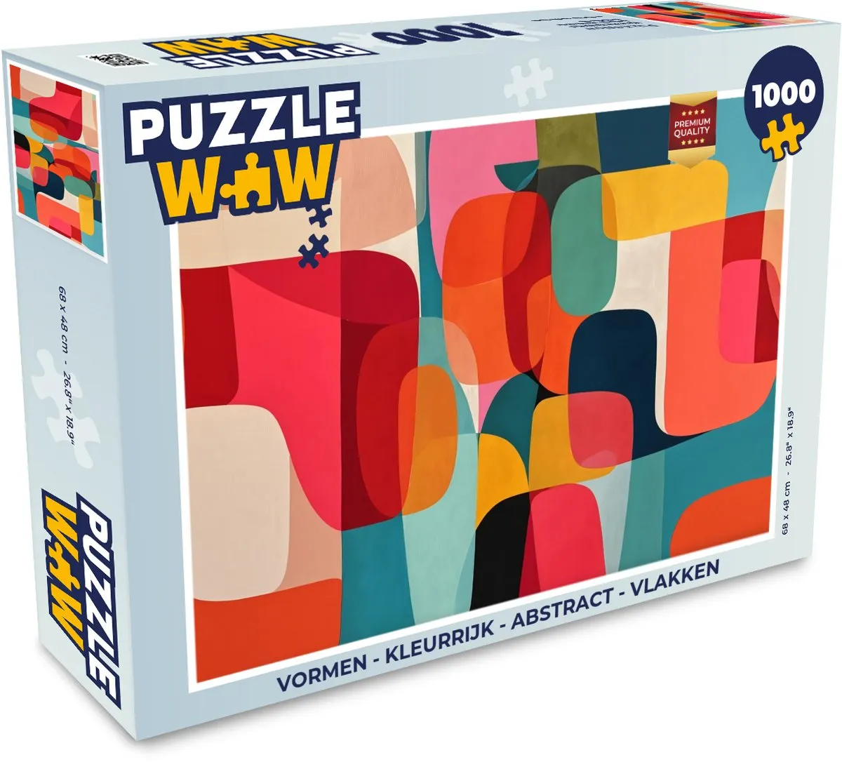PuzzleWow Abstract Legpuzzel 1000 Stuks