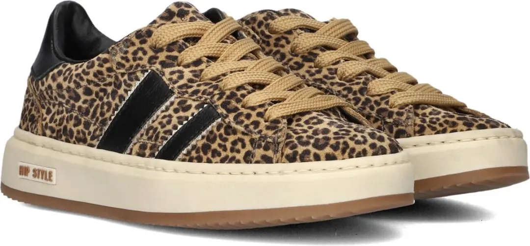 Hip H1102 Sneakers - Meisjes - Bruin - Maat 32 - afbeelding 4 van 6