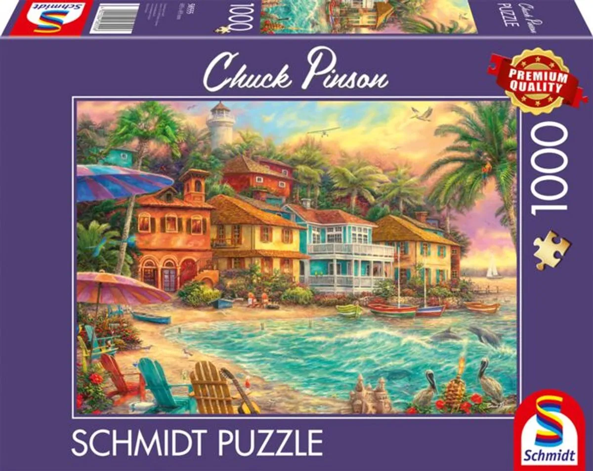 Schmidt Chuck Pinson Island Life Puzzel 1000 Stuks - Multi