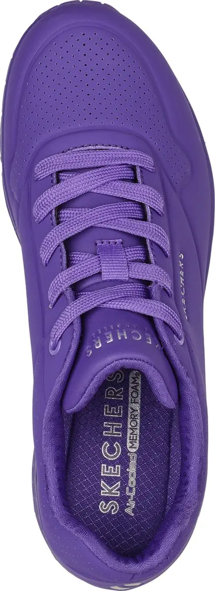 Skechers Uno Night Shades Dames Sneakers - Paars - afbeelding 5 van 6