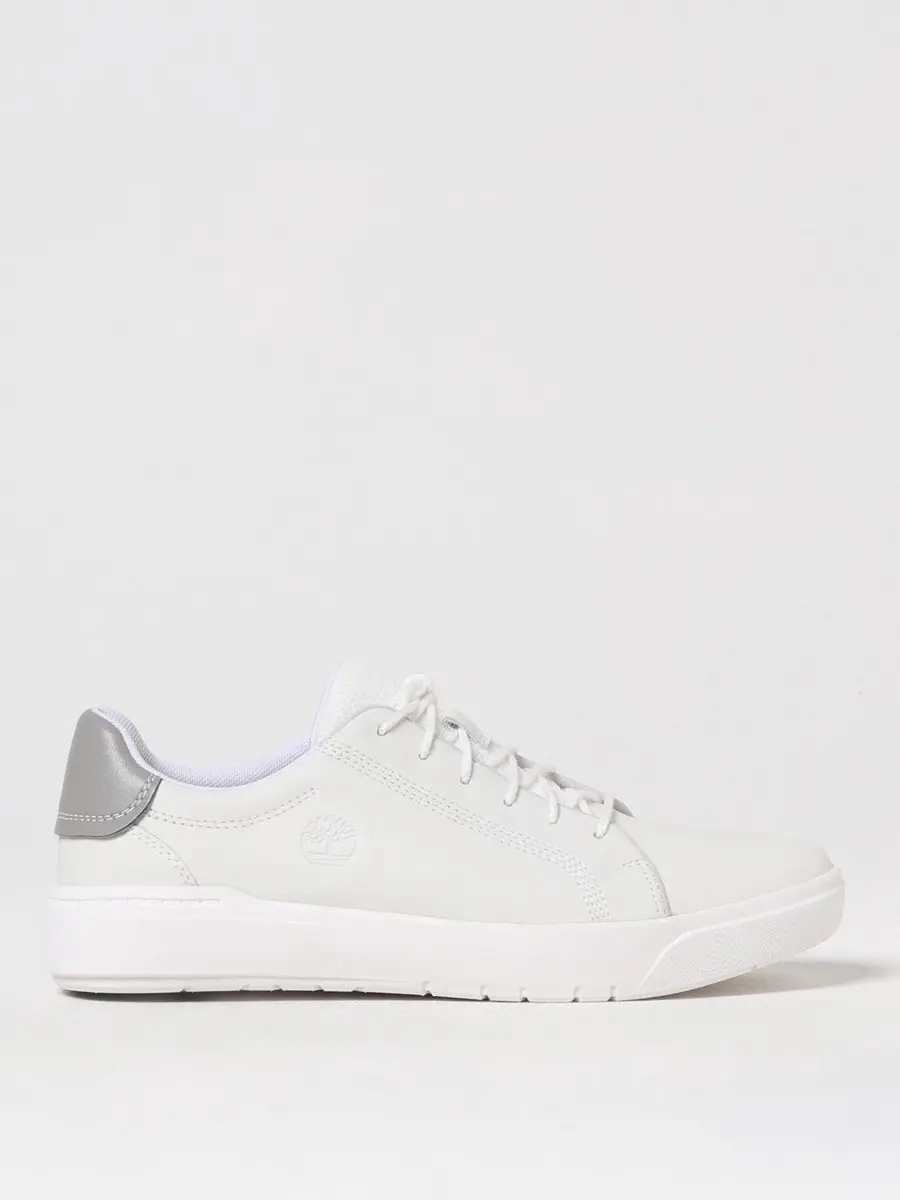 Timberland LowTop Leather Sneaker - Wit - Maat 41 - afbeelding 3 van 6