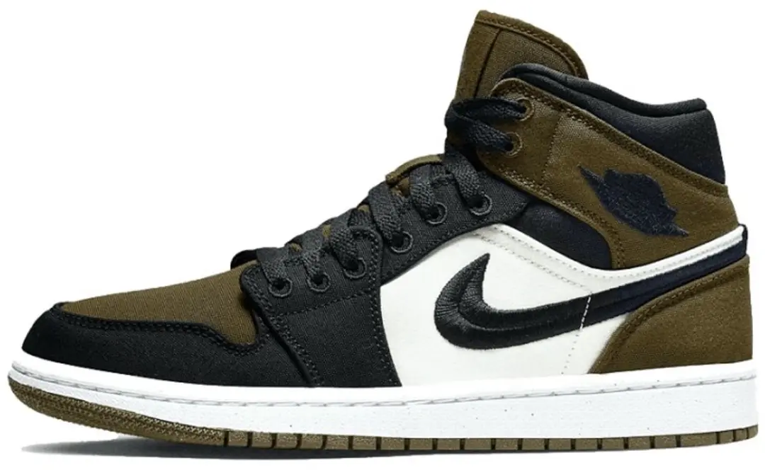Nike Nike Air Jordan 1 Mid SE Olive Toe