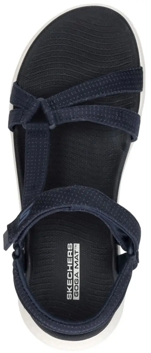 Skechers Go Walk Flex Zandal Dames Sandalen Navy - afbeelding 5 van 6