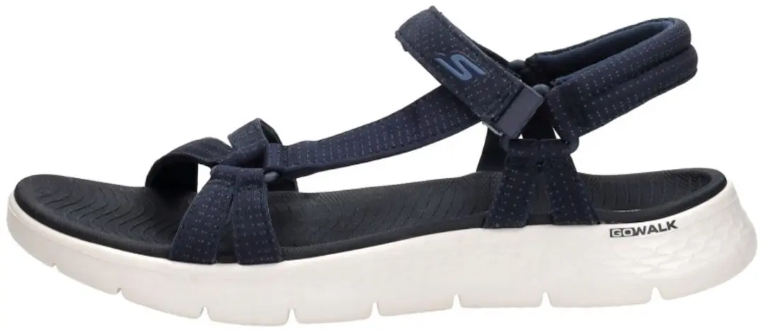 Skechers Go Walk Flex Zandal Dames Sandalen Navy - afbeelding 3 van 6