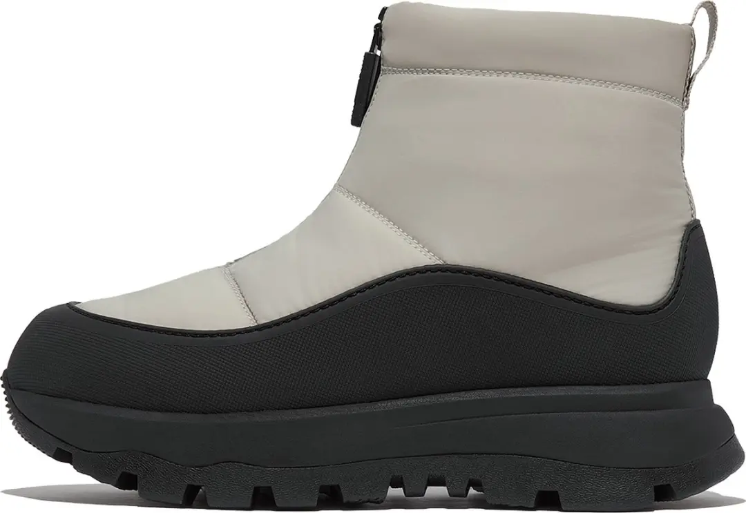 FitFlop FitFlop Neo-D-Hyker Padded/Quilted Boot Short (Zip) GRIJS