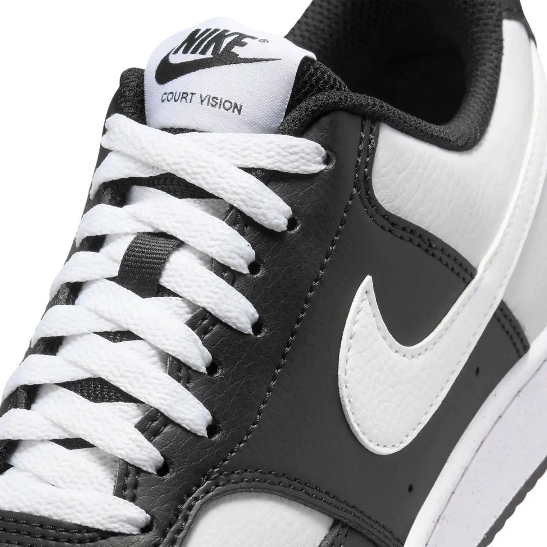 Nike Court Vision Low Sneakers Dames - 40.5 - Wit/Zwart