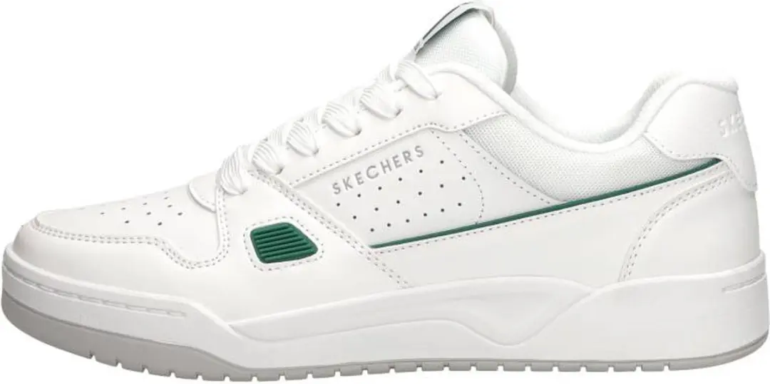 Skechers Koopa Tiebreak Low Heren Sneakers - Wit - afbeelding 2 van 6