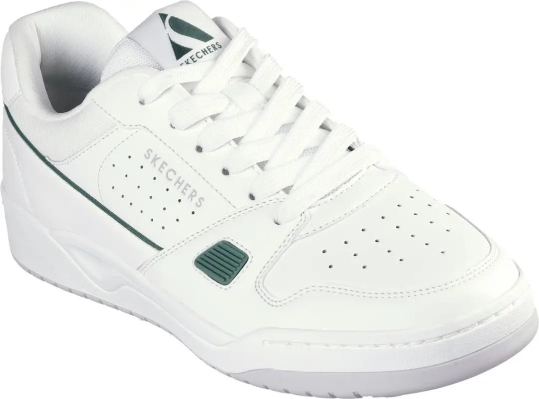 Skechers Koopa Tiebreak Low Heren Sneakers - Wit - afbeelding 3 van 6