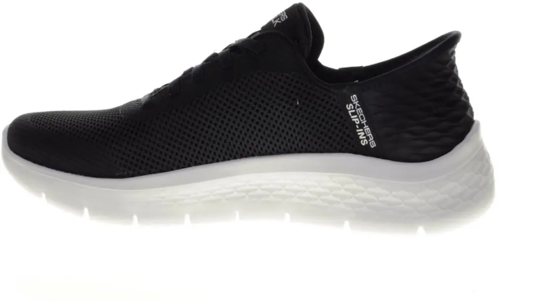 Skechers Go Walk Flex Grand Entry Dames Sneakers - Zwart/Wit - afbeelding 5 van 6