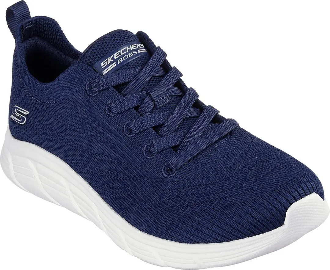 SKECHERS BOBS B FLEX LO-GRACEFUL STRIDE sneakers dames wit 117591 Navy