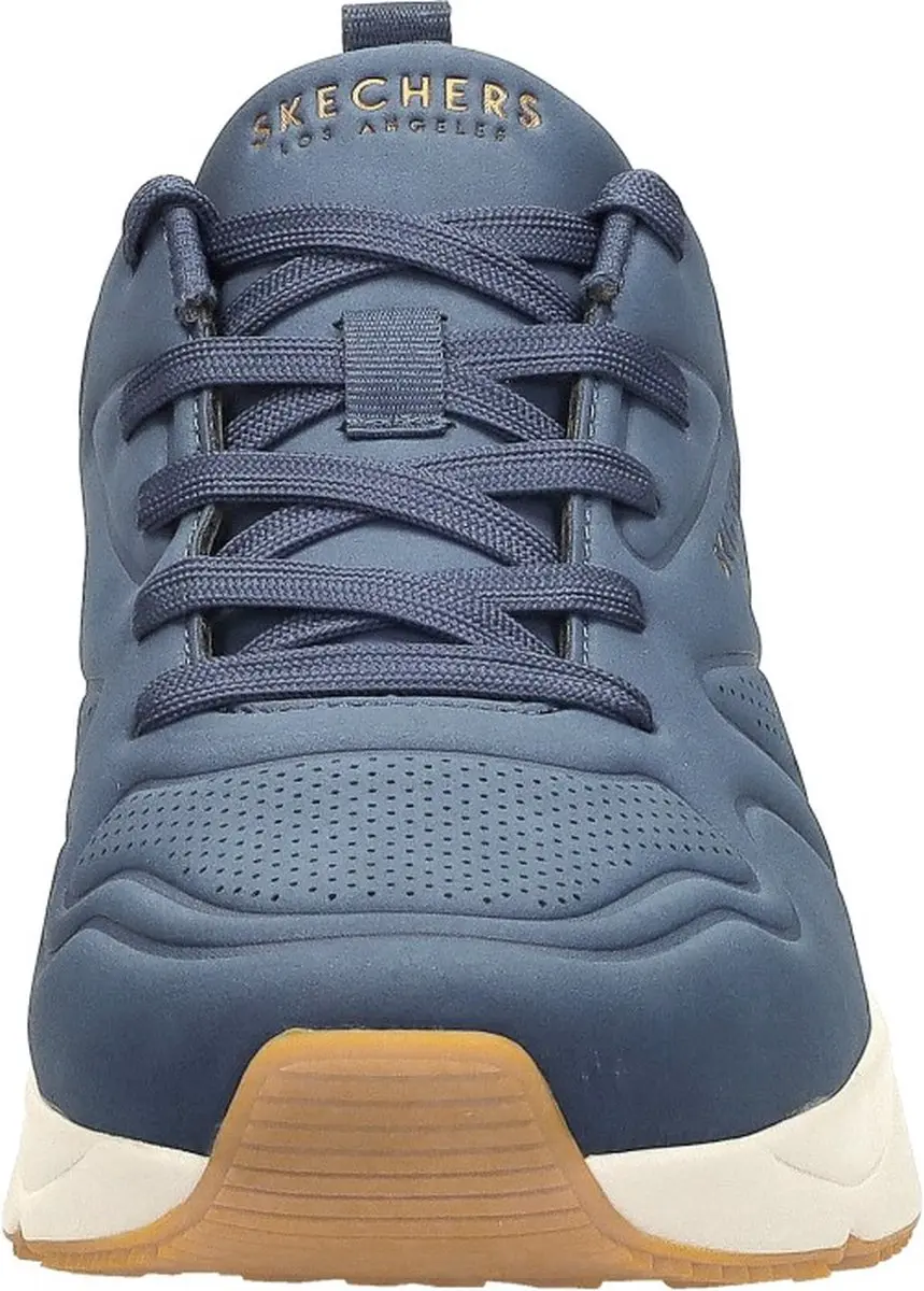 Skechers Tres-Air Uno Casairal Heren Sneakers - 45 - Navy - afbeelding 3 van 6