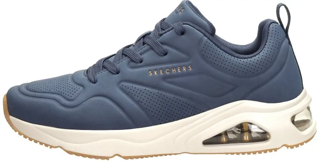 Skechers Tres-Air Uno Casairal Heren Sneakers - 45 - Navy - afbeelding 2 van 6