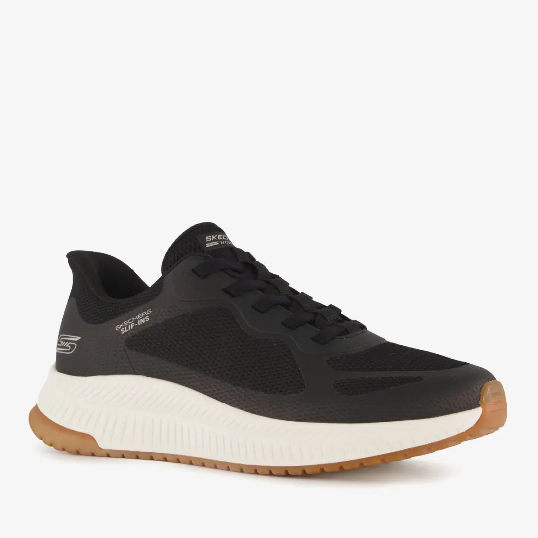Skechers Slip-ins: BOBS Sport Squad Chaos heren sneaker zwart