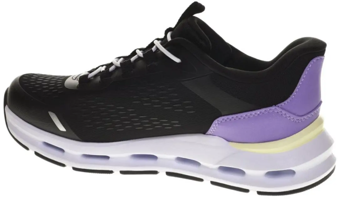 Skechers Glide-Step Vista Lane Sneakers - Meisjes 33 - Zwart - afbeelding 5 van 6