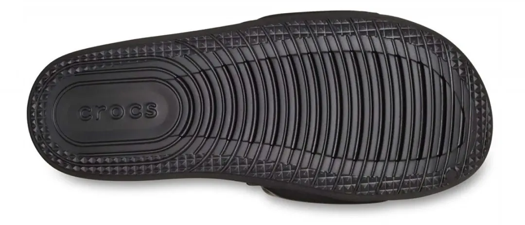 Crocs All Day Slide Badslippers Heren 46/47 - Zwart - afbeelding 4 van 6