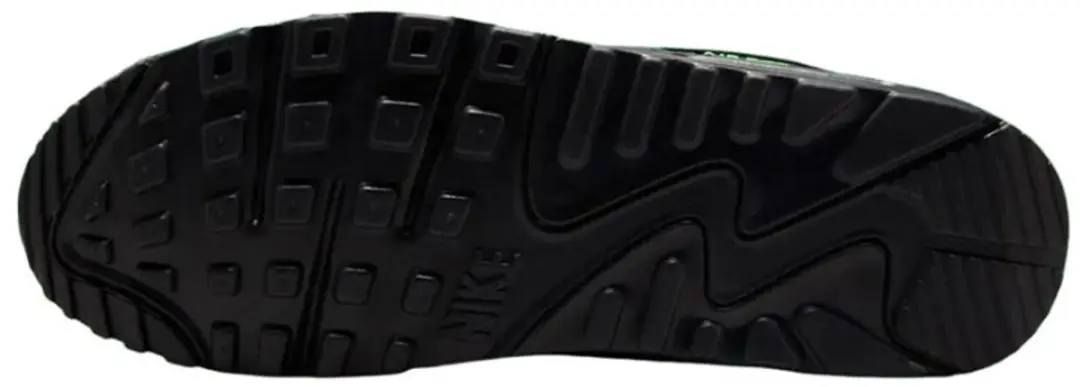 Nike Air Max 90 Sneakers - Heren 42 - Antraciet/Groen - afbeelding 5 van 6