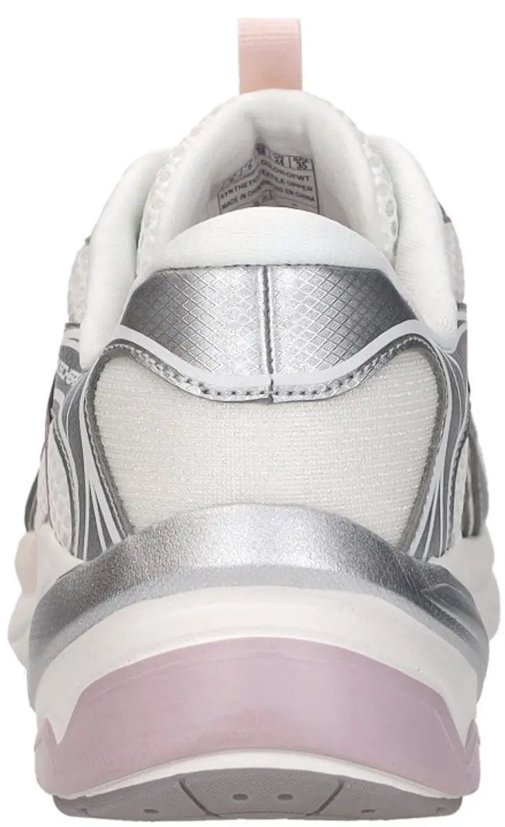 Skechers S2K Meisjes Sneakers 031210 - Wit - afbeelding 6 van 6