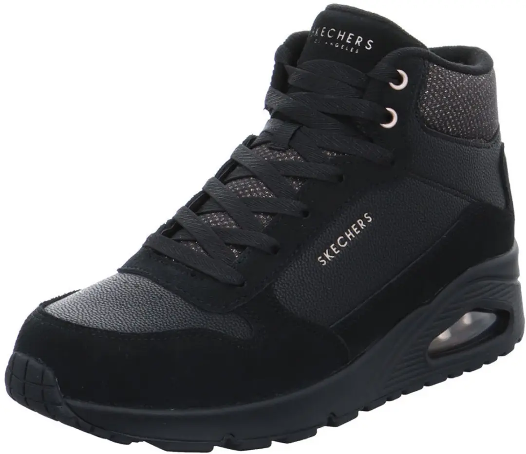 Skechers Uno 172409 Dames Sneakers - Zwart - afbeelding 2 van 6