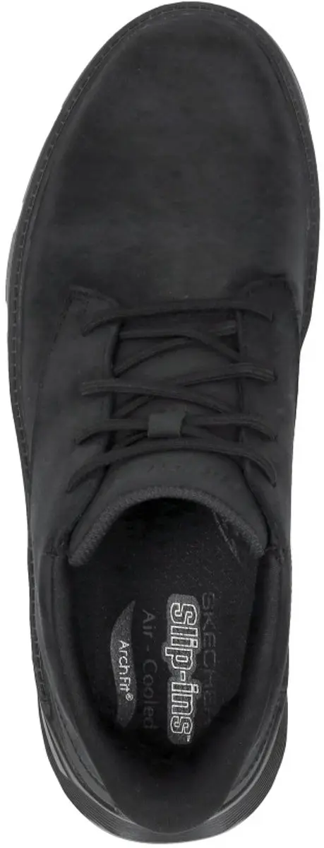 Skechers Garza Ridley Veterschoenen - Heren - Maat 47 - Zwart - afbeelding 5 van 6