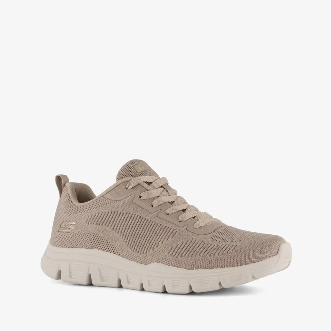 Skechers BOBS Sport B Lite dames sneakers beige