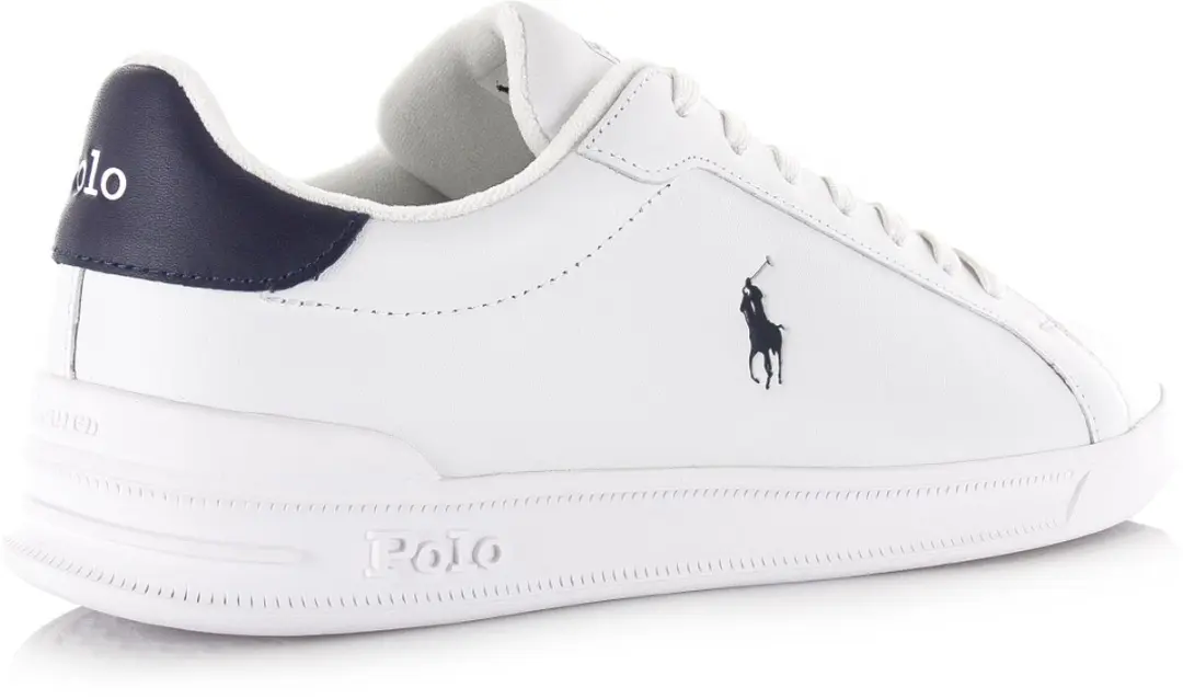 Polo Ralph Lauren Hrt Court II Sneakers - Wit - Maat 41 - afbeelding 5 van 6