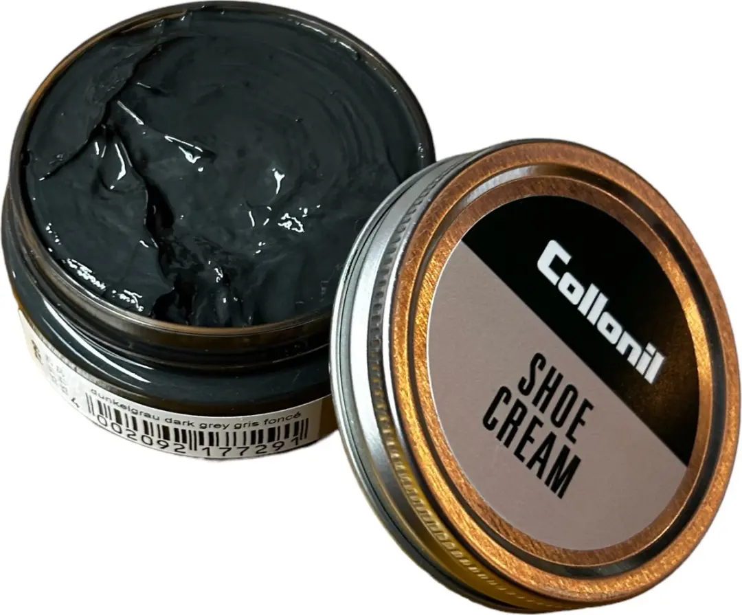 COLLONIL SHOE CREAM DONKER GRIJS 729