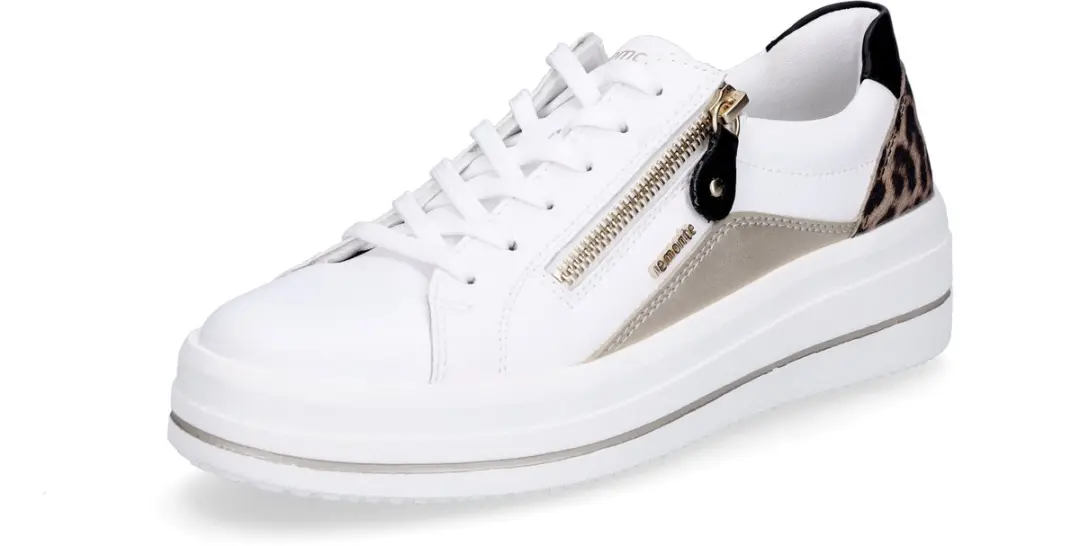 Remonte dames sneaker wit combi