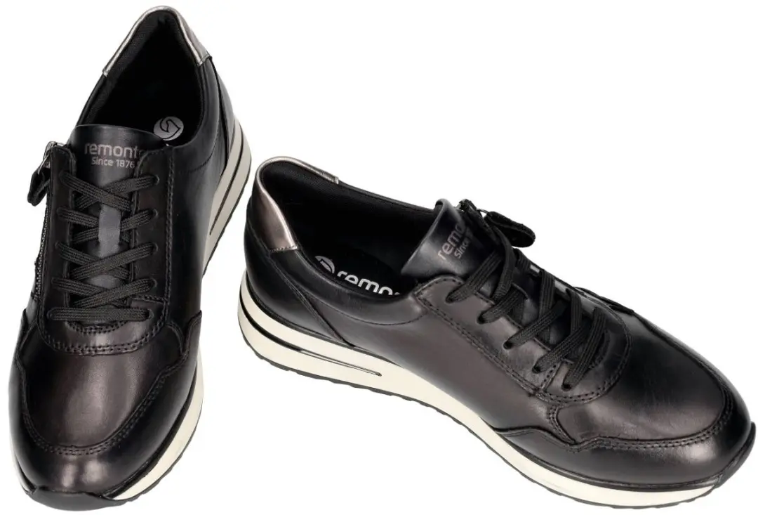 Remonte D1G13-03 Dames Sneakers - Zwart - afbeelding 6 van 6