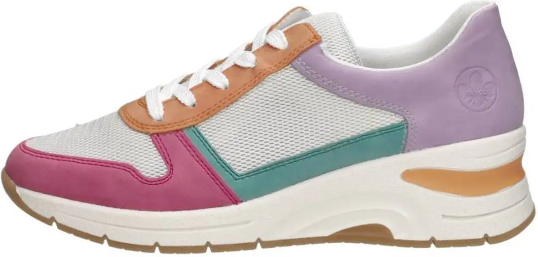 Rieker Libelle Sneakers 105510 - Dames - Roze - afbeelding 2 van 6