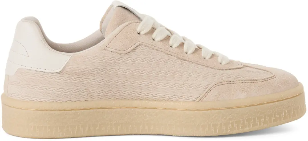 Tamaris Sneakers Laag Beige Suede - afbeelding 2 van 6