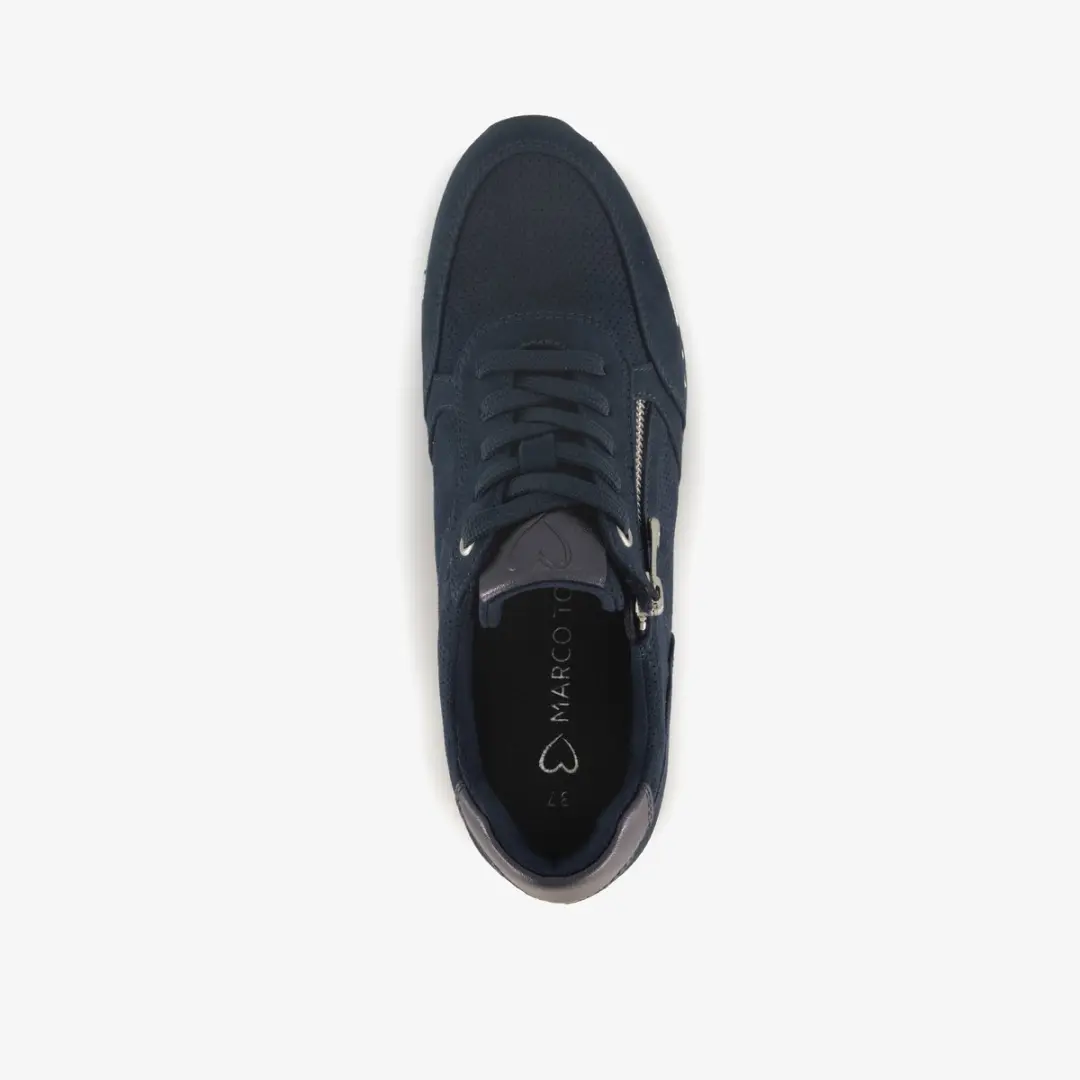 Marco Tozzi Dames Sneakers Blauw - 37 - afbeelding 6 van 6