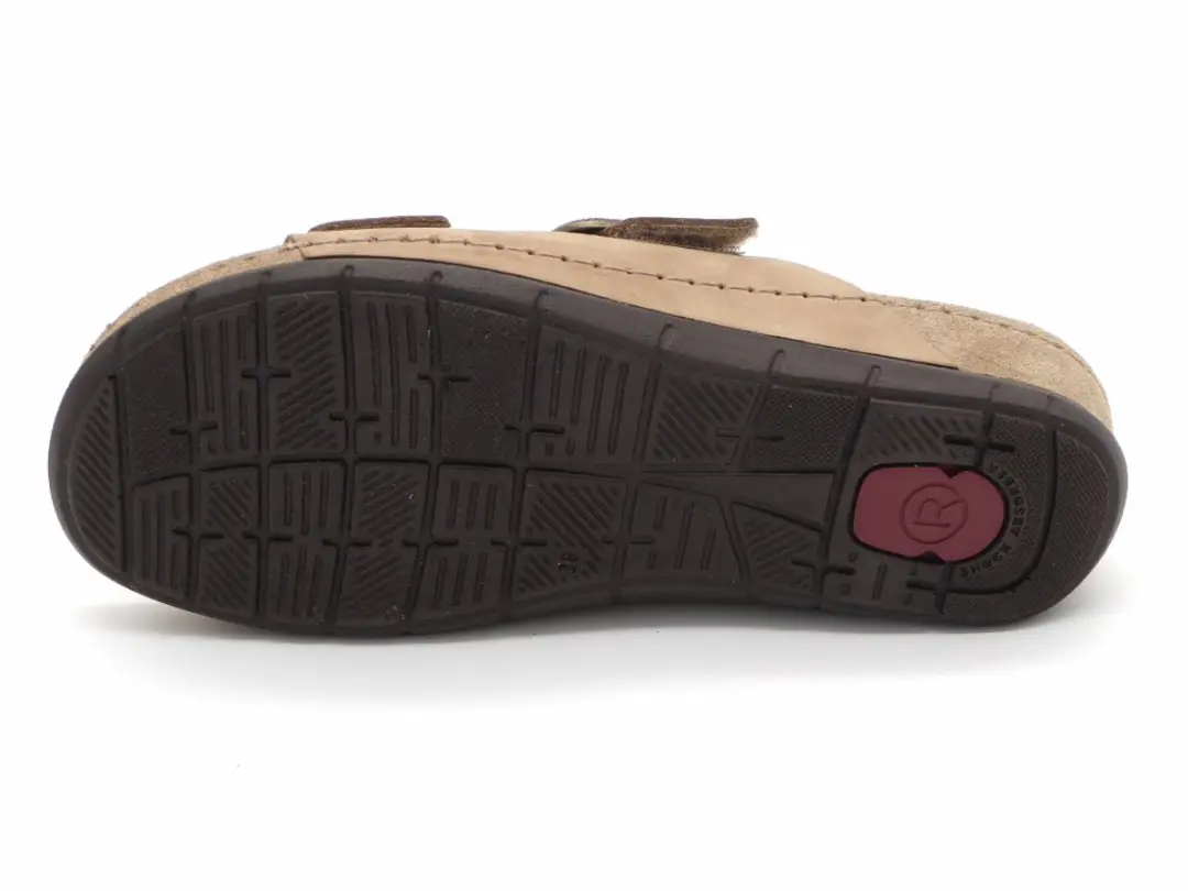 Rohde Dames Slipper 585-14 Beige - Maat 40 - afbeelding 2 van 4