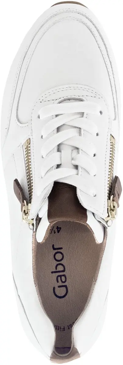Gabor Dames Sneakers 83.411.24 - Wit - afbeelding 4 van 6
