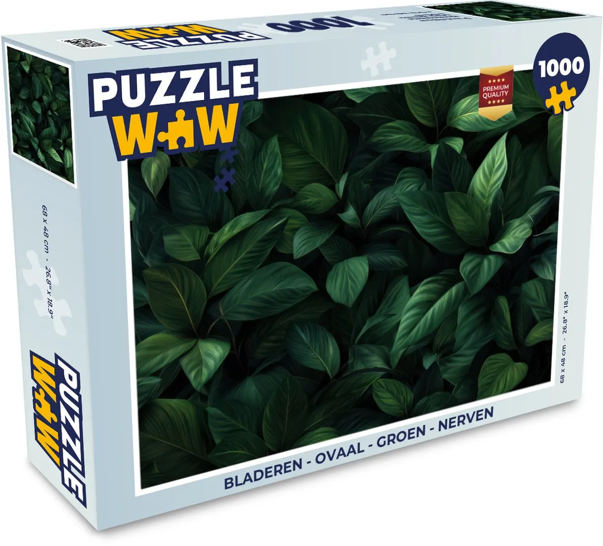 PuzzleWow Bladeren Puzzel 1000 Stuks