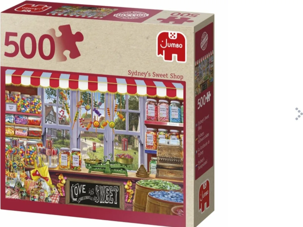Jumbo Sydney's Sweet Shop Puzzel - 500 Stukjes